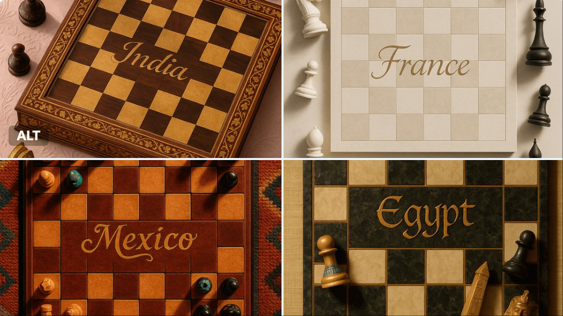 Play chess with your own aesthetic sense