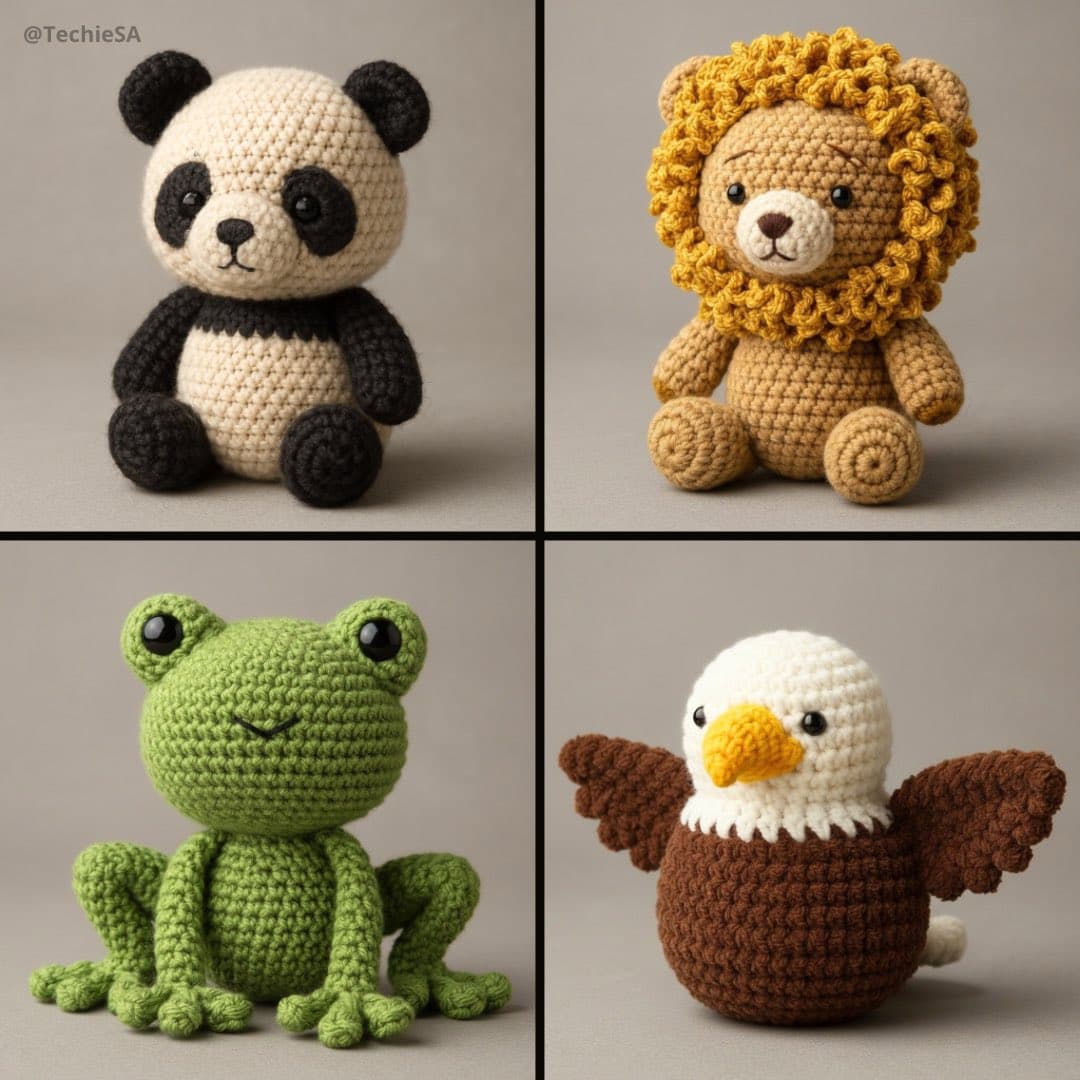 Crochet dolls