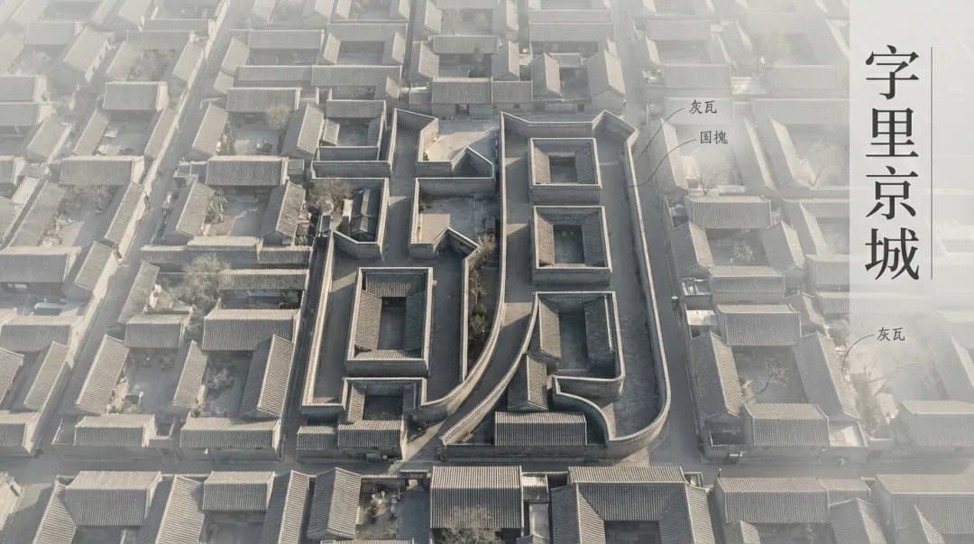 Old Beijing Aerial View