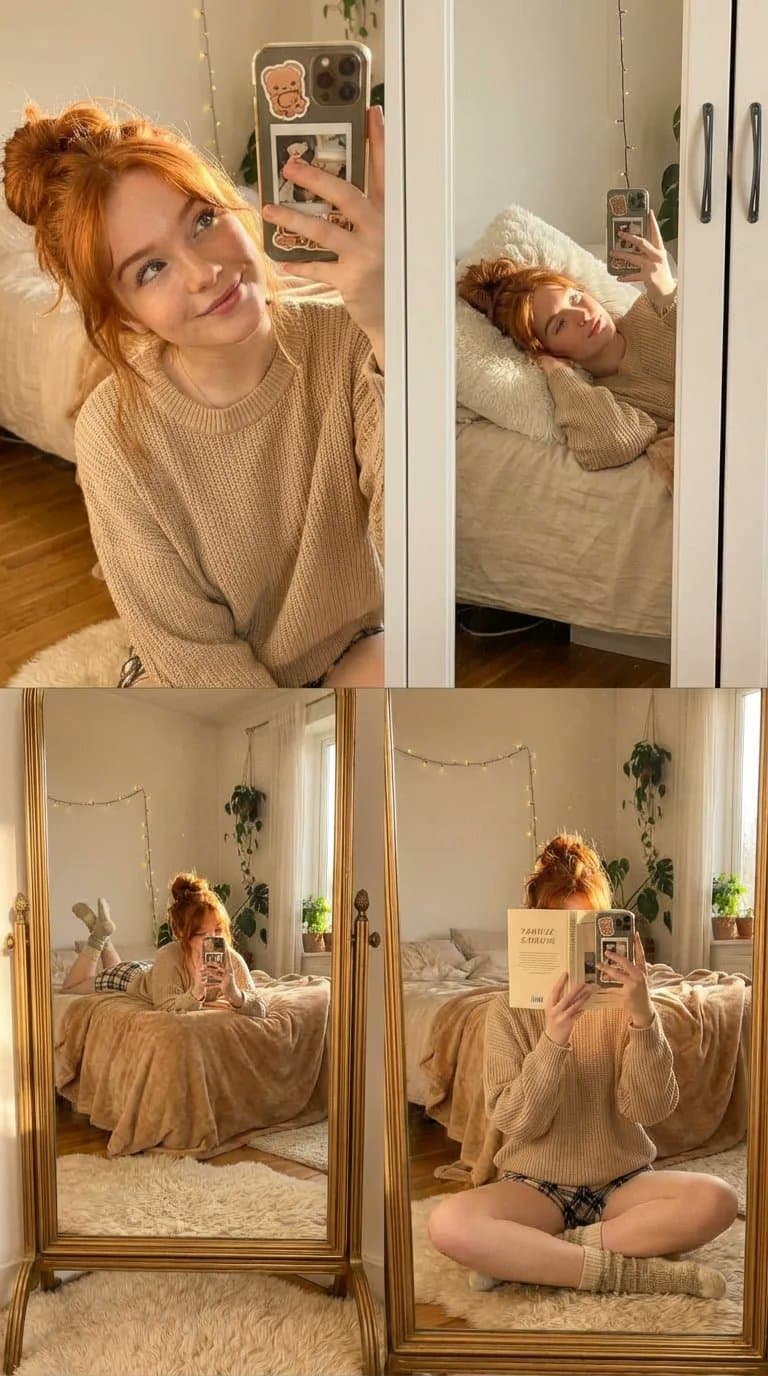 A beautiful photo collage composed of four frames