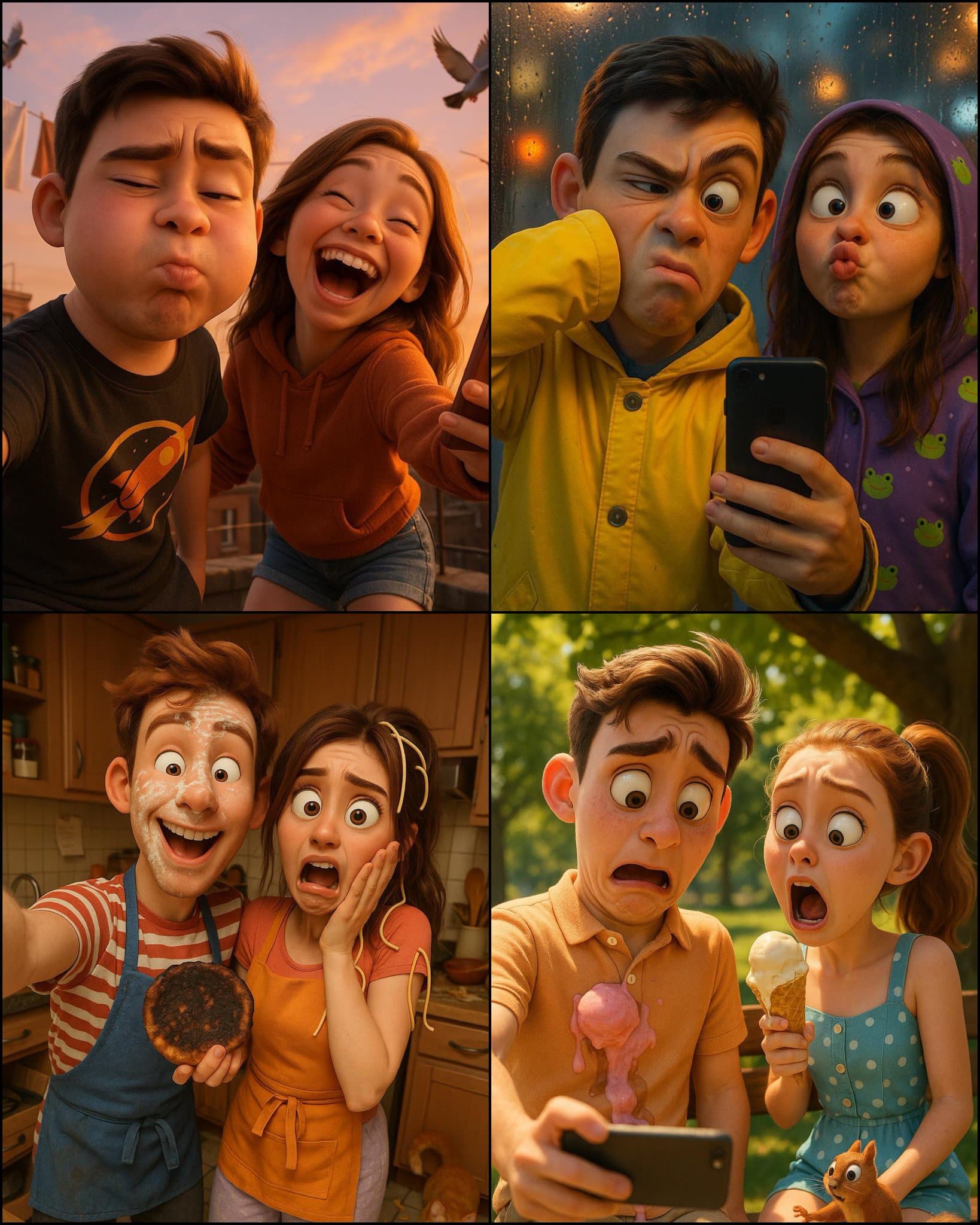Ultra HD 4K Pixar-style 3D portrait
