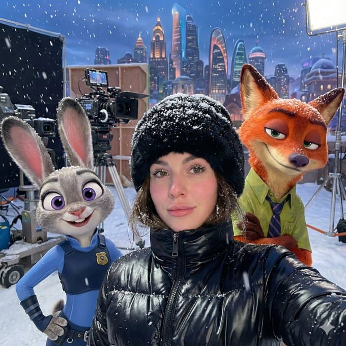 Take a selfie with celebrities and step into any movie set.