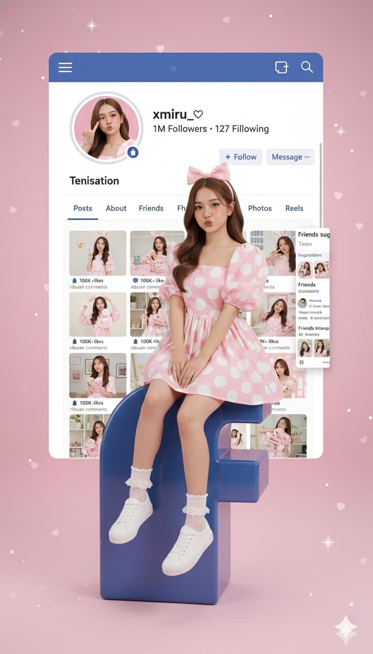 Facebook Profile Interface