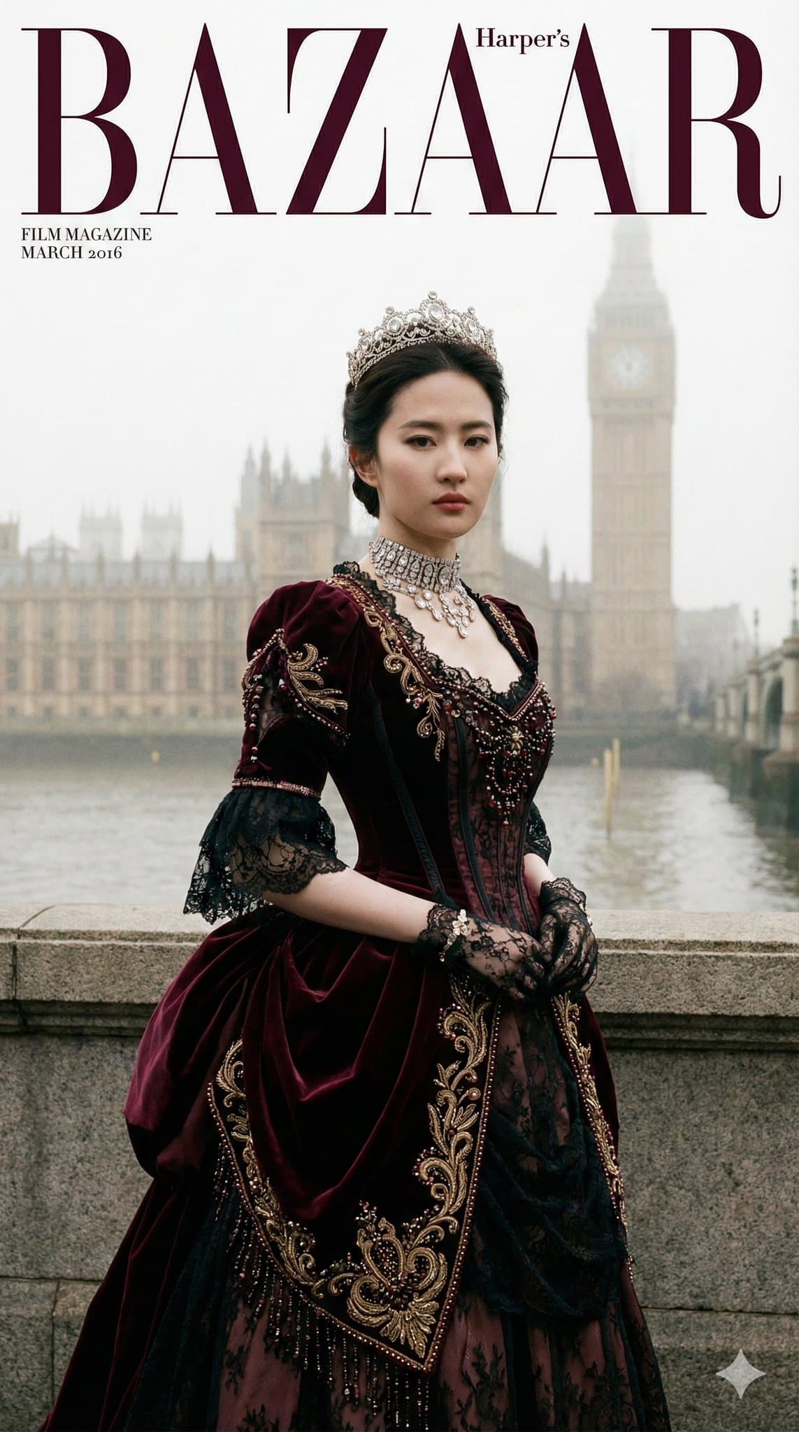 Victoria Gothic Royal Family Portrait