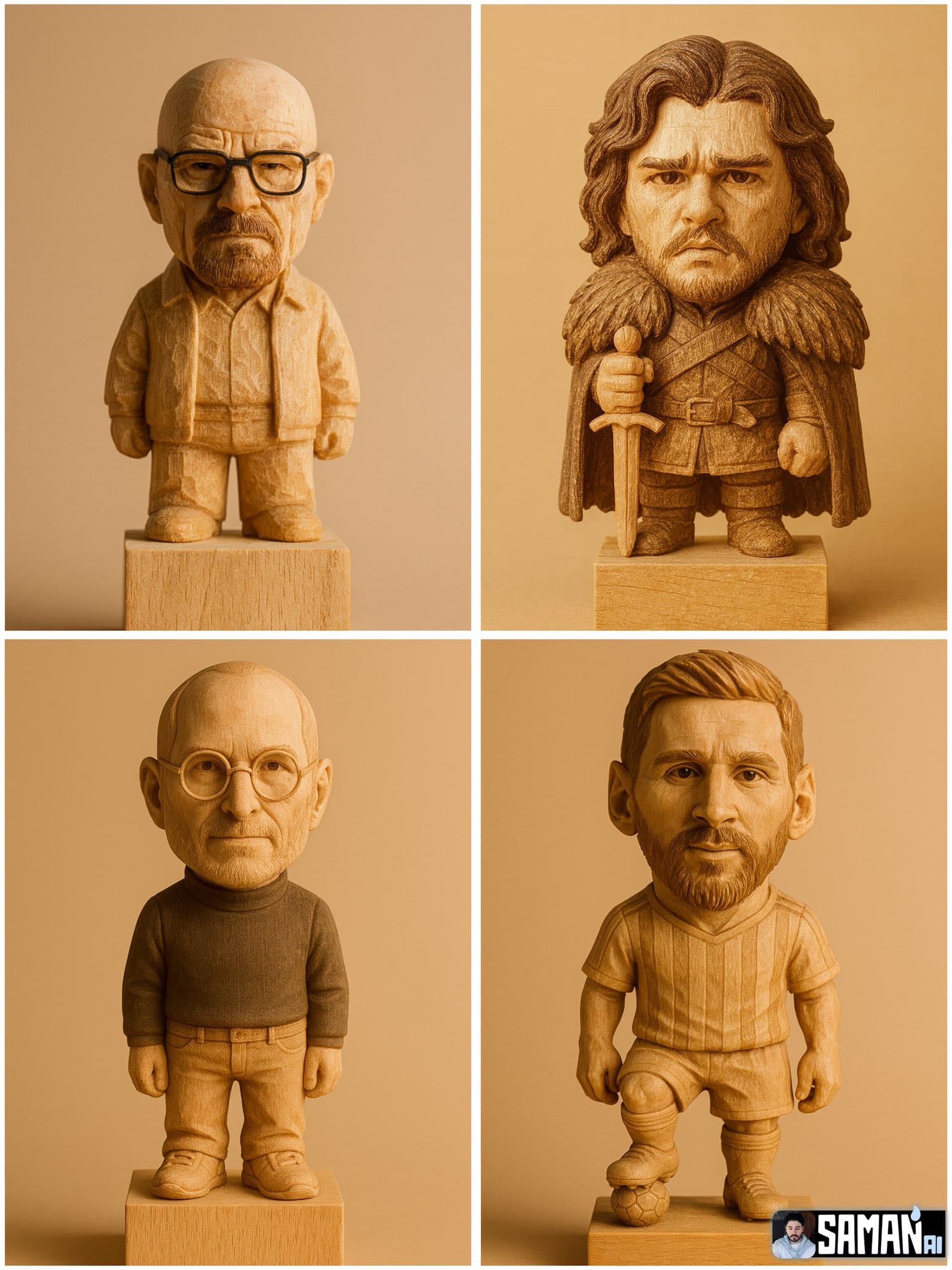Chibi Wooden Doll