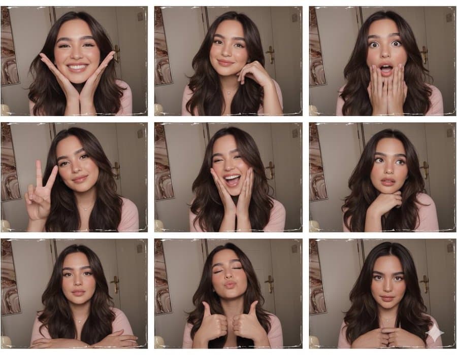 Take selfie stickers