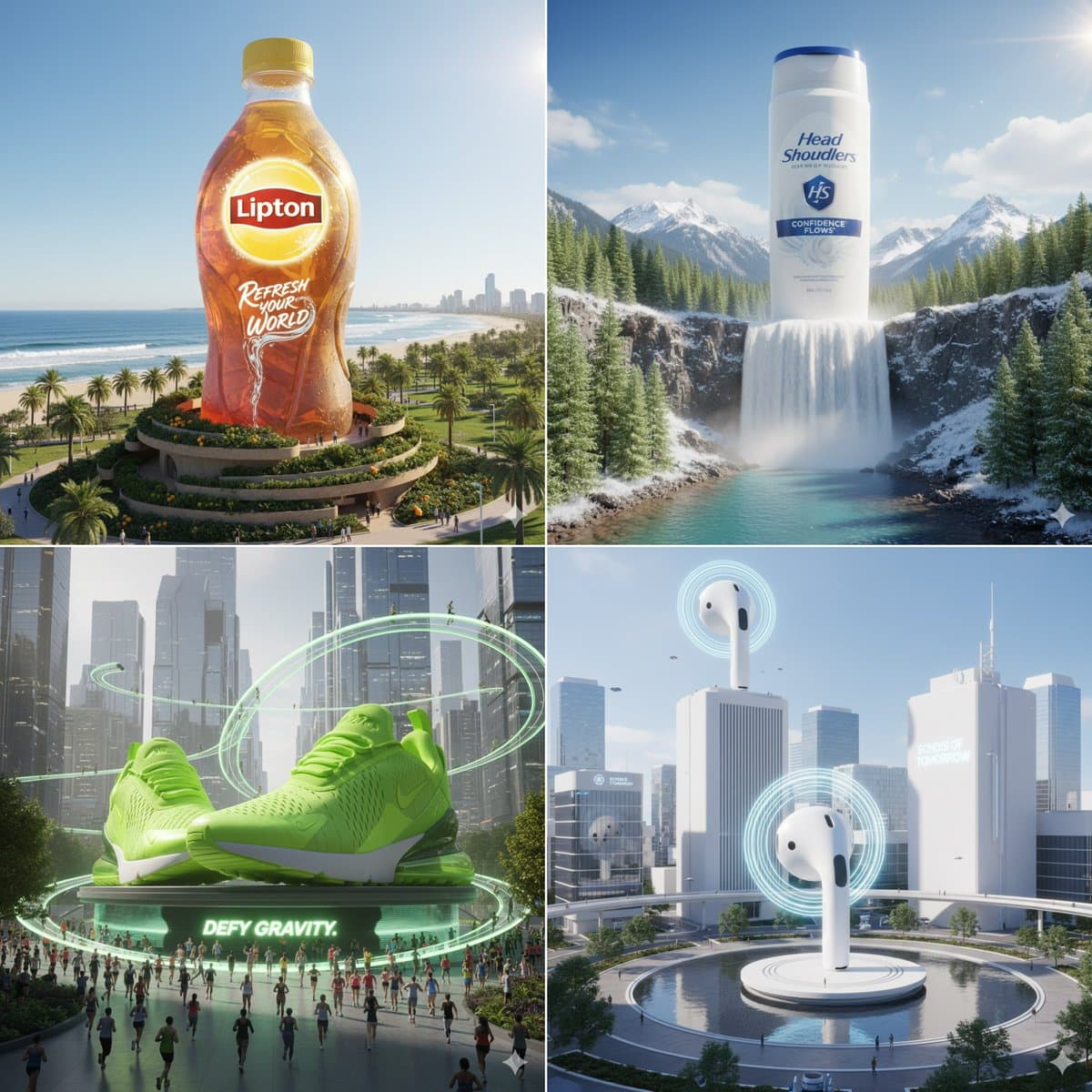 Incredibly realistic CGI shots Incredibly realistic CGI shots (branding, character)