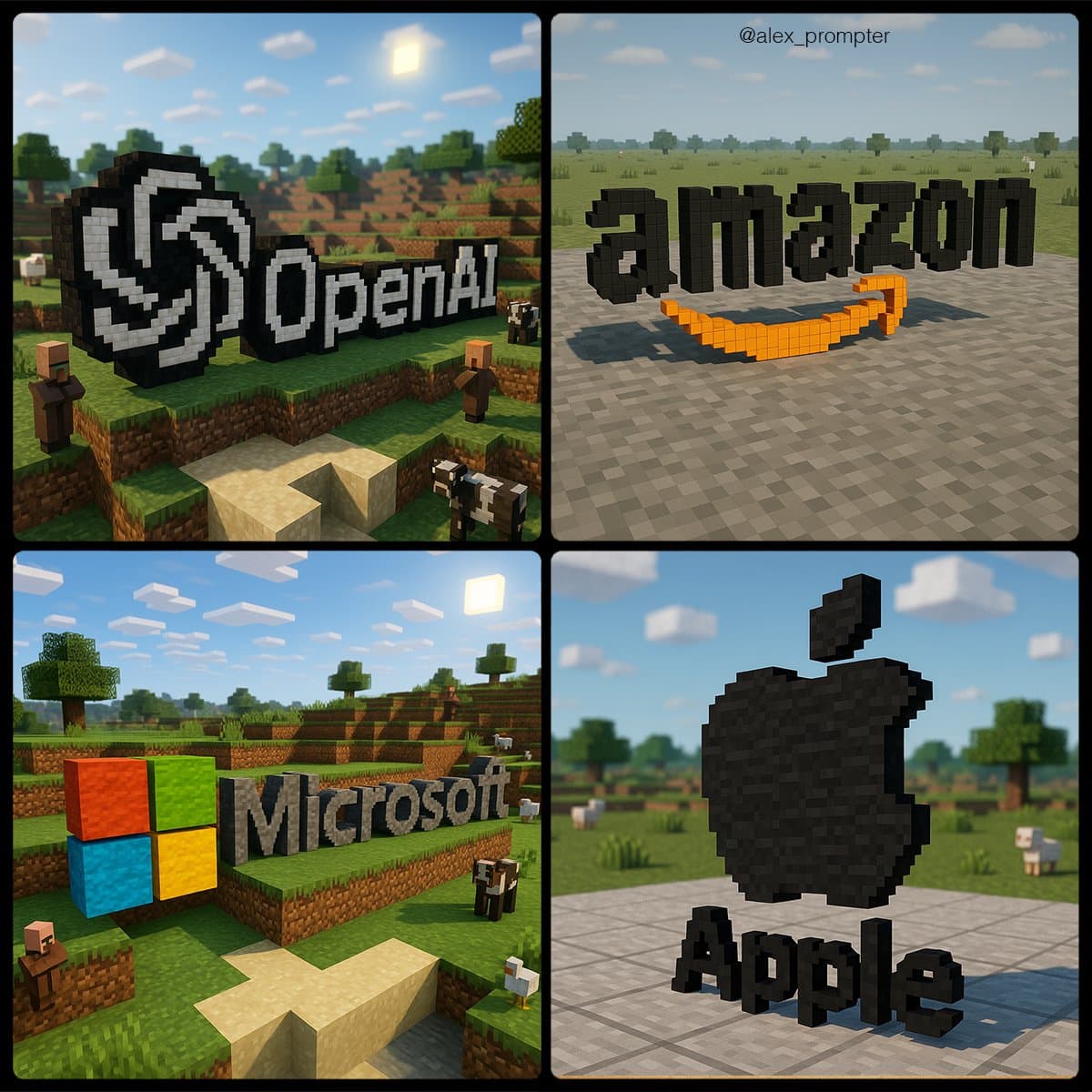 Put the logo into Minecraft Put the logo into Minecraft (animal, branding)