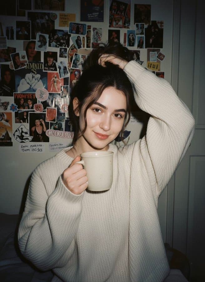 90s style photo