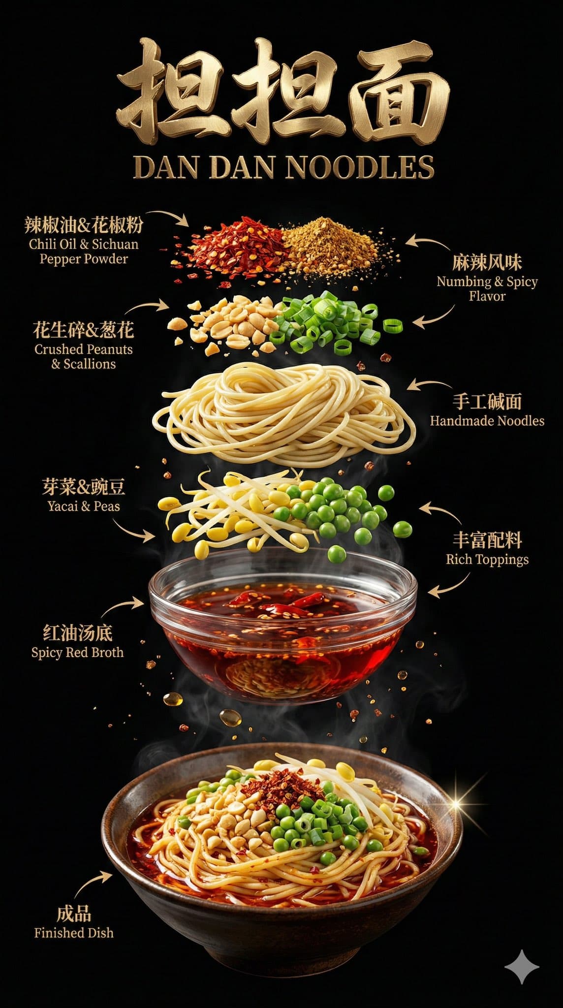 Dandan Noodles Premium Poster Dandan Noodles Premium Poster
