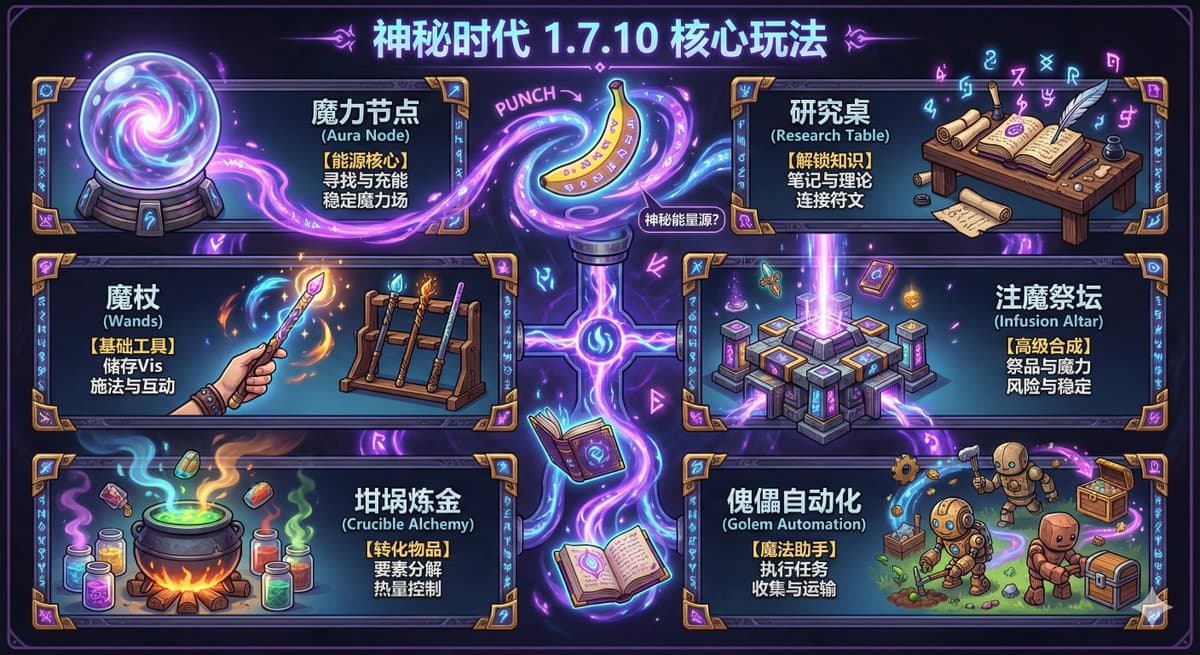 Mystical Era Information Card for Minecraft