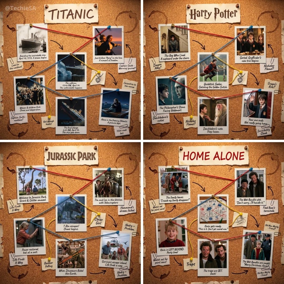 Polaroid photos tell stories