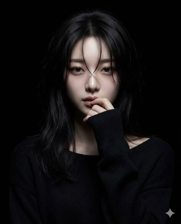 Hyper-realistic portrait of a female character