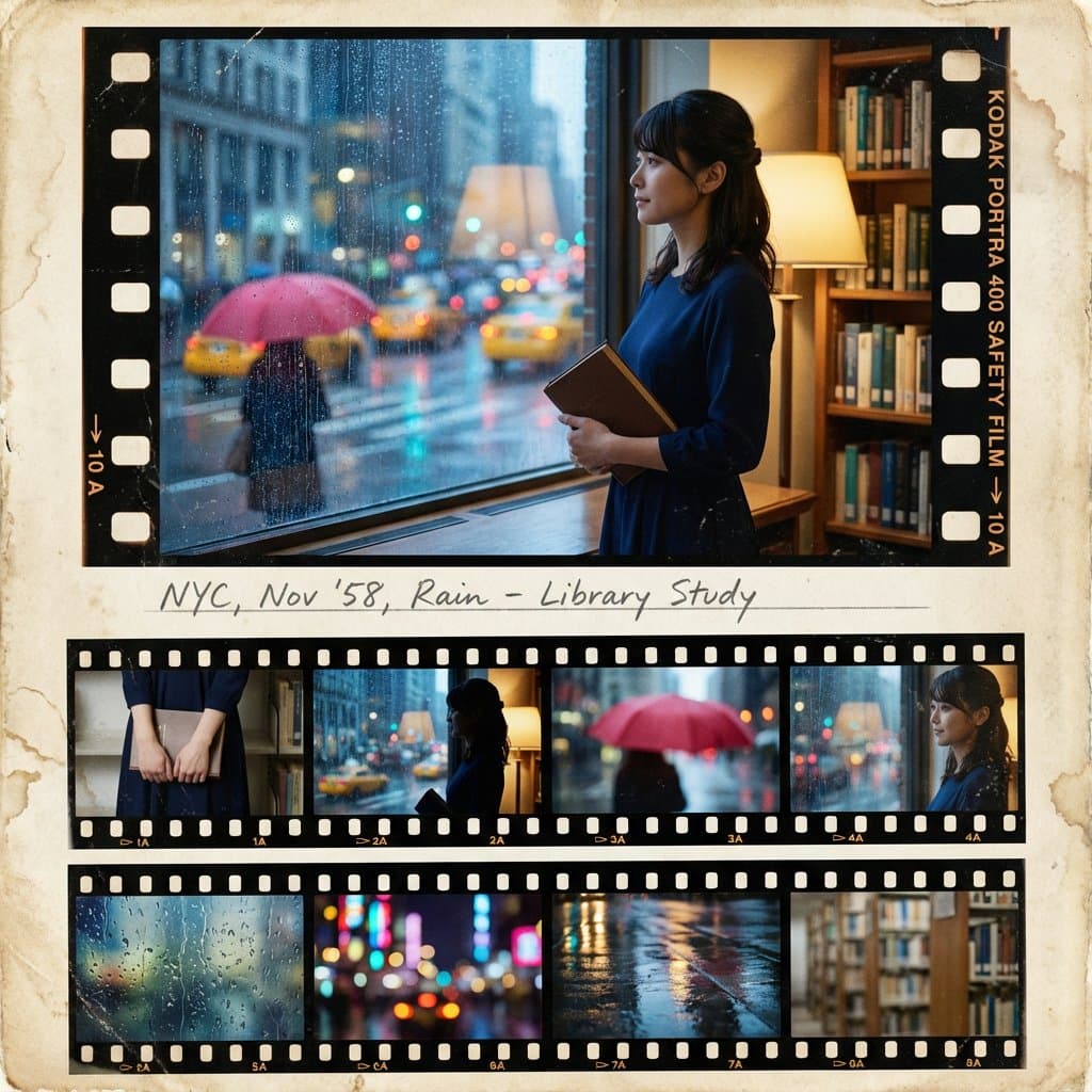 Master of Cinematic Film Contact Sheets