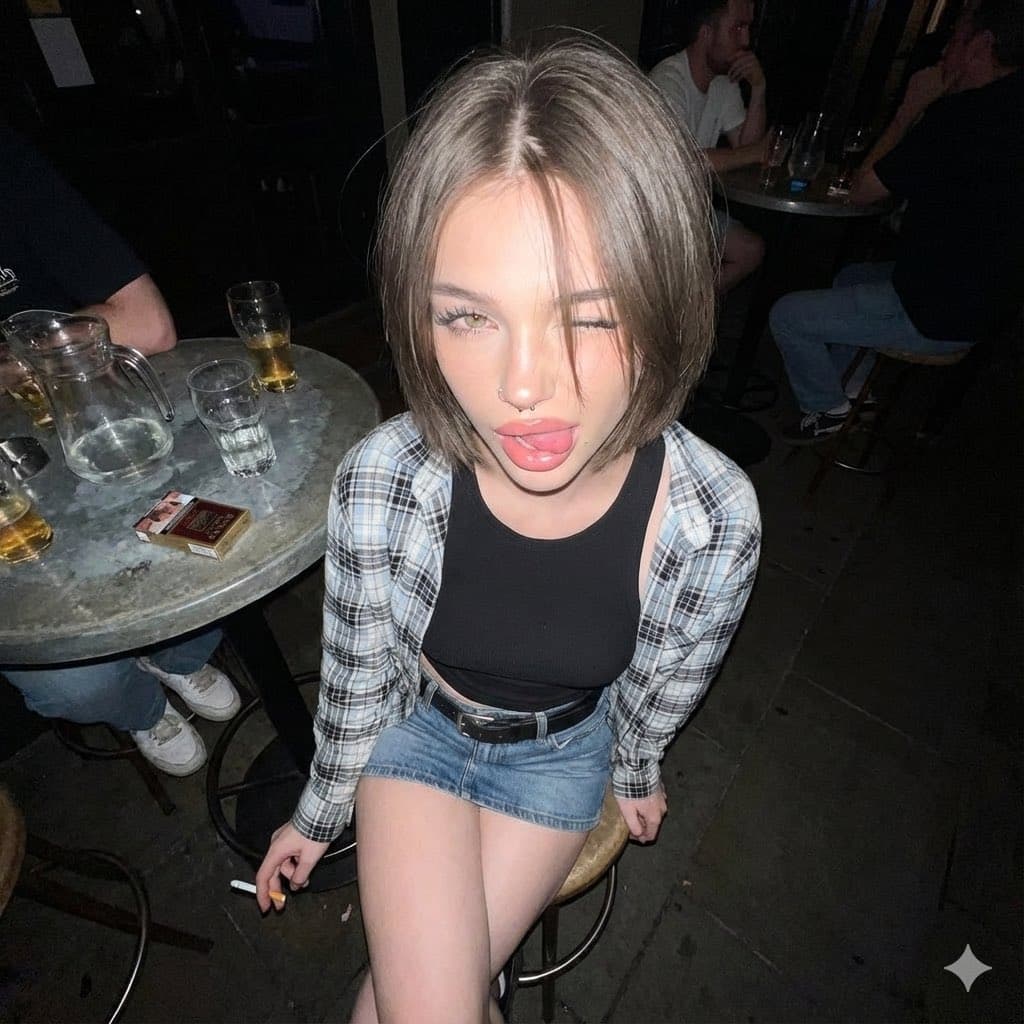 A distinctive young woman