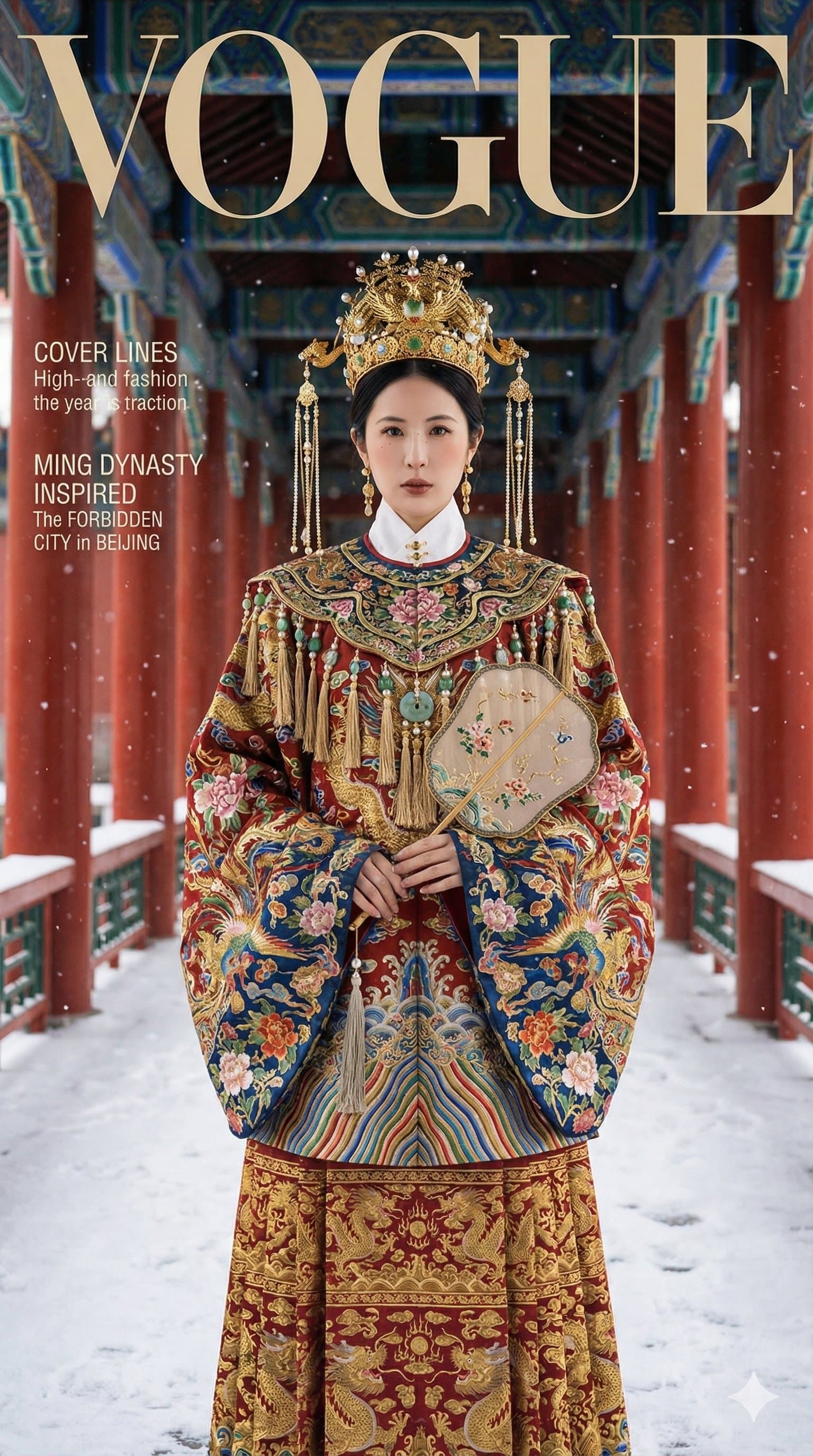 Chinese Women's Life Mission: The Forbidden City Photo Series