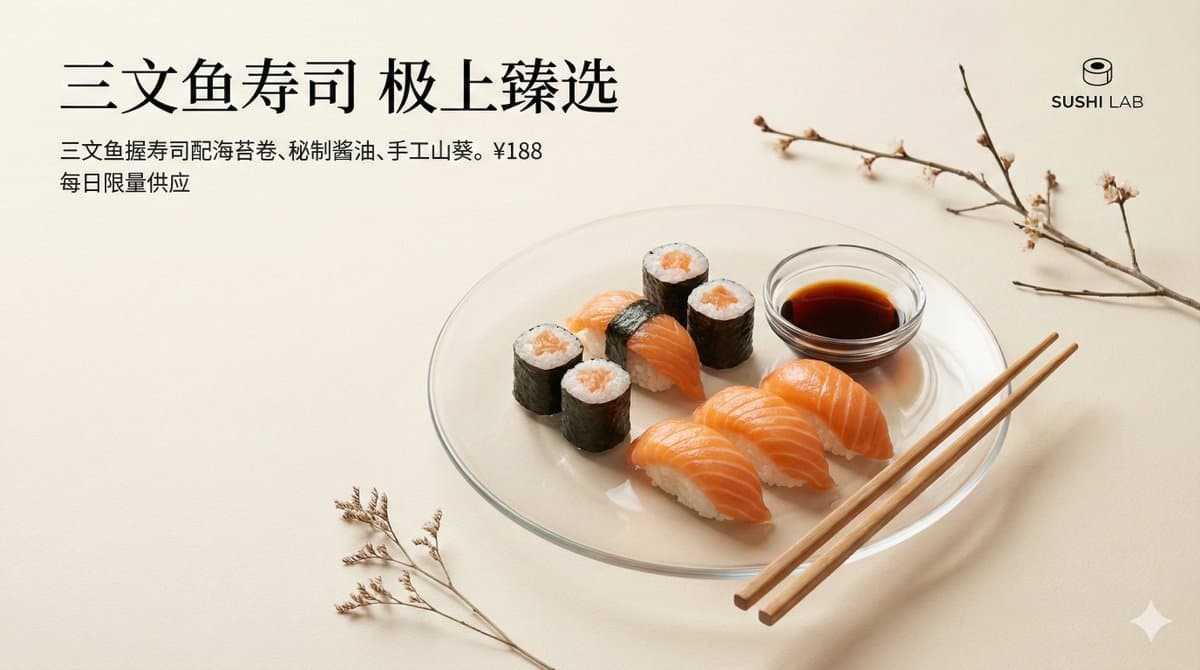High-angle commercial food photography