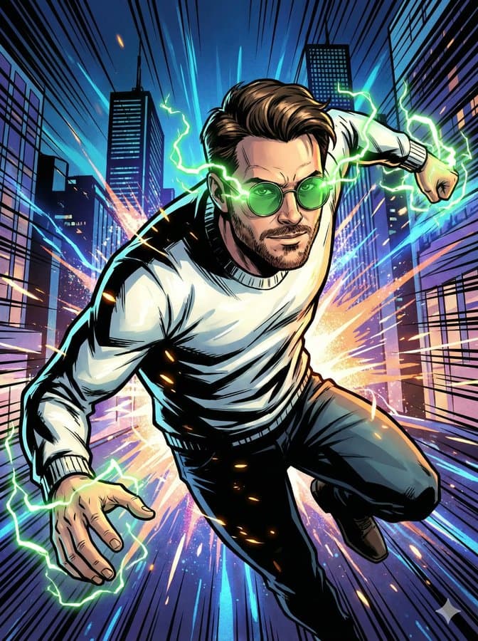 Photo to comic conversion